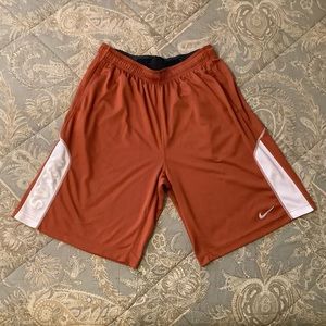 EUC Nike Dri-fit U of Texas Longhorns Shorts Sz XL